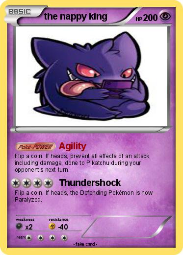 Pokemon the nappy king