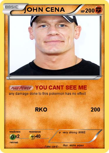 Pokemon JOHN CENA