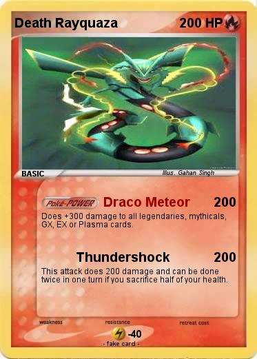 Pokemon Death Rayquaza