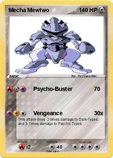 Pokemon Mecha Mewtwo
