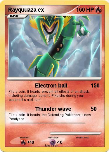 Pokemon Rayquuaza ex