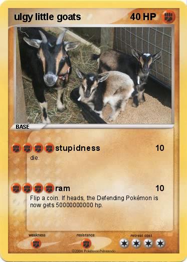 Pokemon ulgy little goats