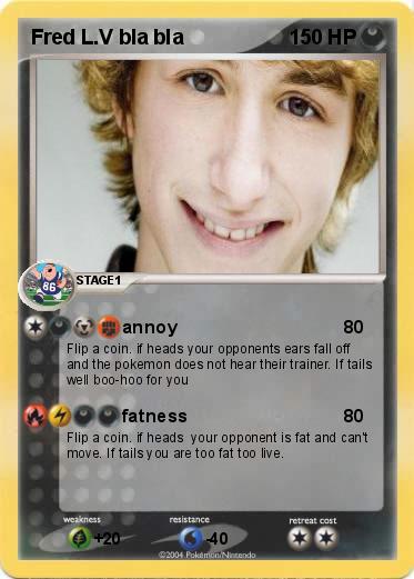 Pokemon Fred L.V bla bla