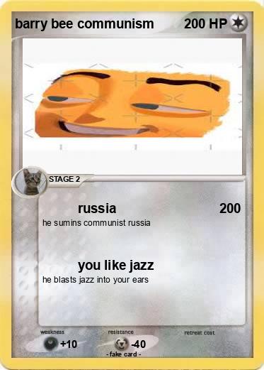 Pokemon barry bee communism