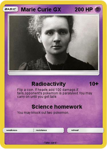 Pokemon Marie Curie GX