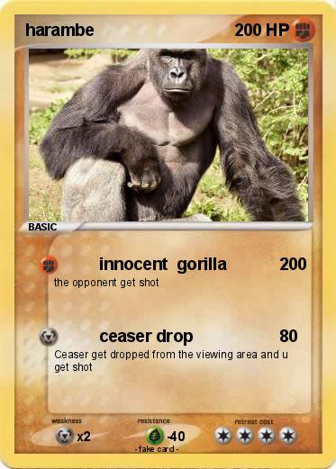 Pokemon harambe