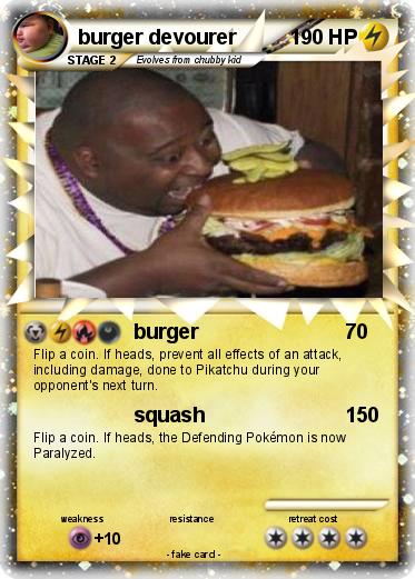 Pokemon burger devourer