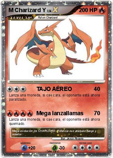Pokemon M Charizard Y