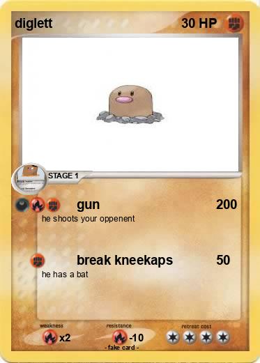 Pokemon diglett