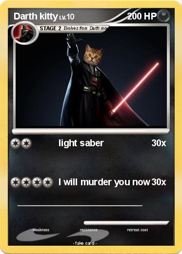 Pokemon Darth kitty