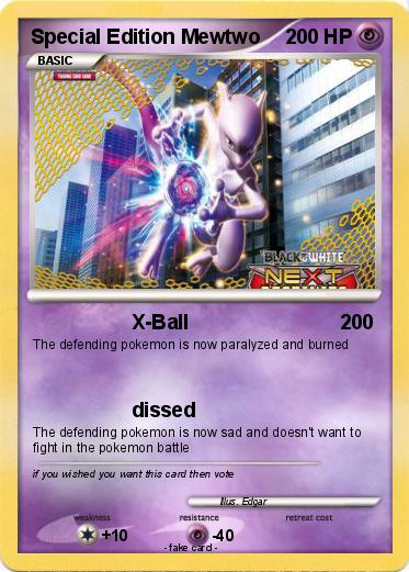 Pokemon Special Edition Mewtwo