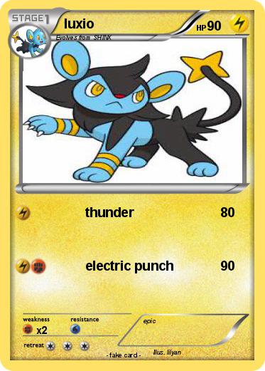 Pokemon luxio