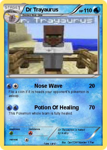 Pokemon Dr Trayaurus