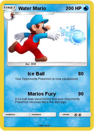 Pokemon Water Mario