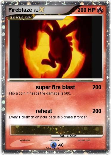 Pokemon Fireblaze
