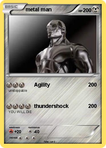 Pokemon metal man