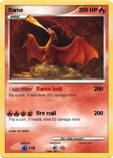 Pokemon flame