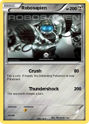 Pokemon Robosapien