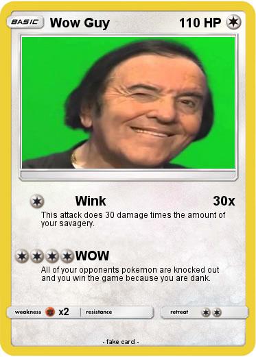 Pokemon Wow Guy