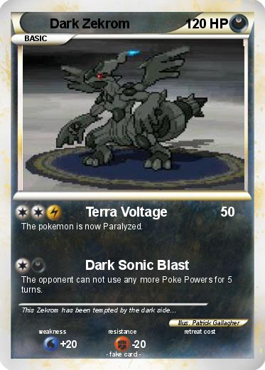 Pokemon Dark Zekrom
