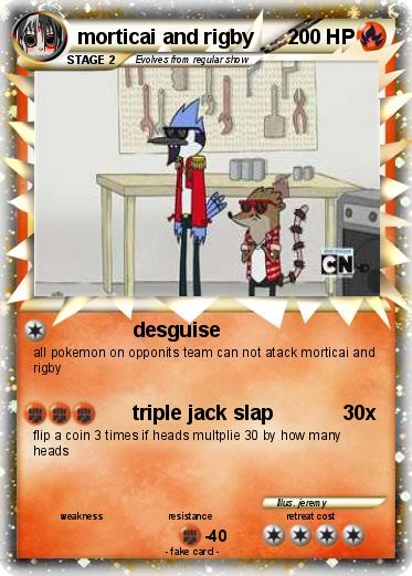 Pokemon morticai and rigby