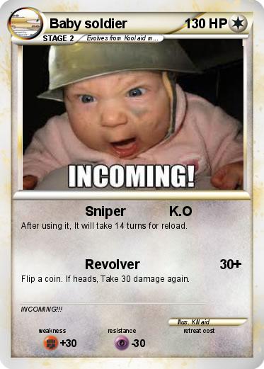 Pokemon Baby soldier