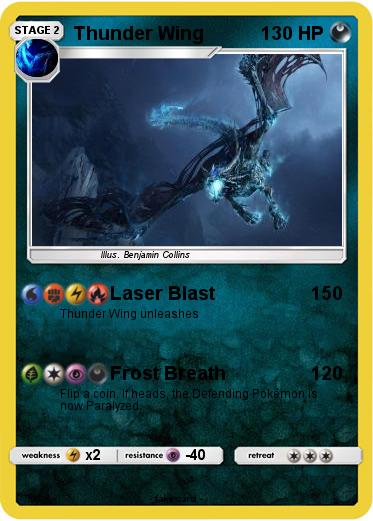 Pokemon Thunder Wing
