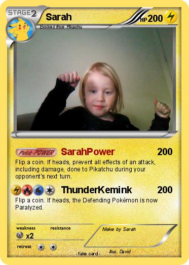 Pokemon Sarah