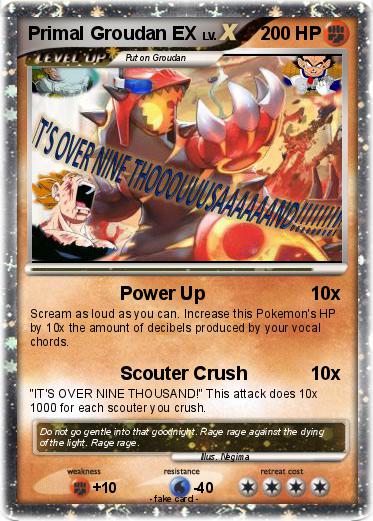 Pokemon Primal Groudan EX