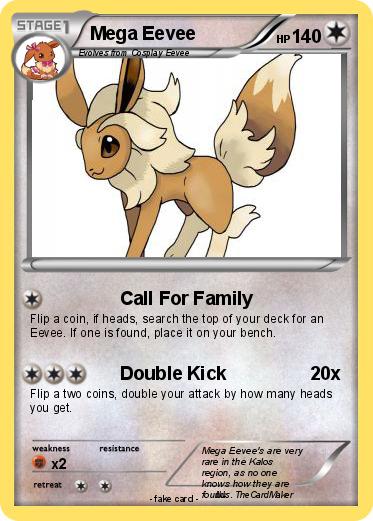 Pokemon Mega Eevee