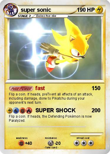 Pokemon super sonic