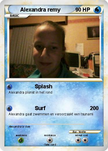Pokemon Alexandra remy
