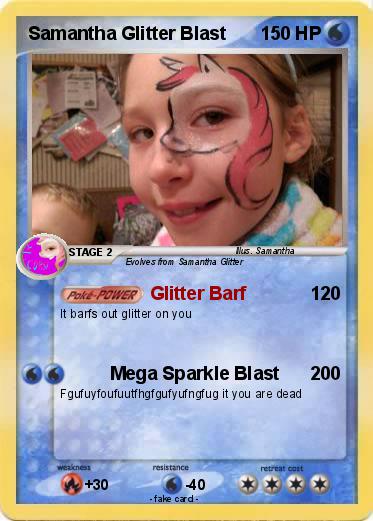 Pokemon Samantha Glitter Blast