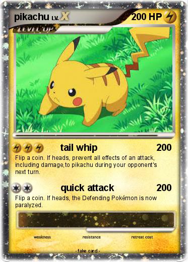 Pokemon pikachu