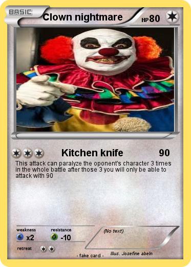 Pokemon Clown nightmare