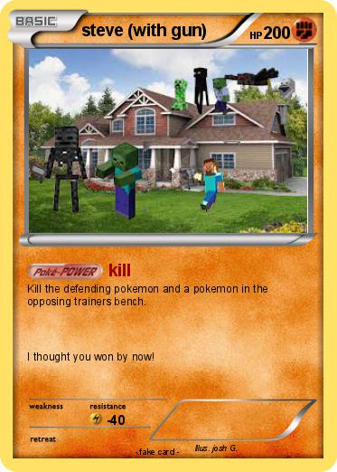 Pokemon steve (with gun)