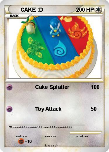 Pokemon CAKE :D
