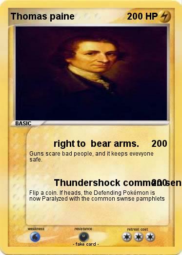 Pokemon Thomas paine