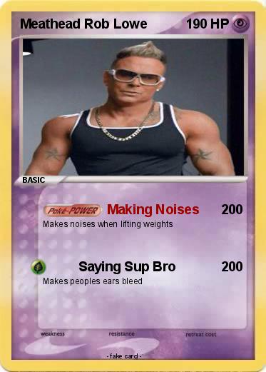 Pokemon Meathead Rob Lowe
