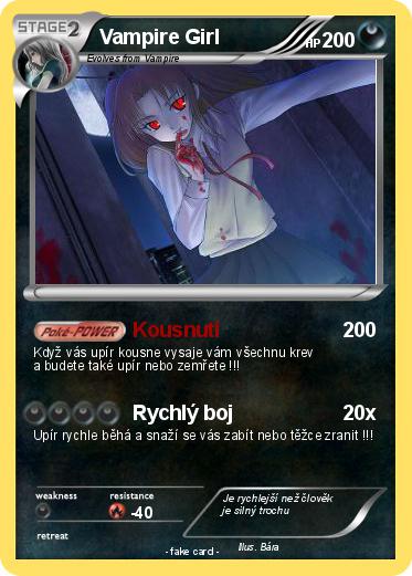Pokemon Vampire Girl