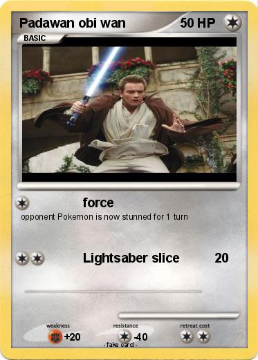 Pokemon Padawan obi wan