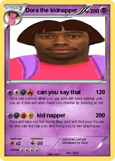 Pokemon Dora the kidnapper