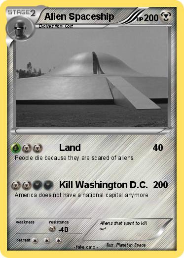 Pokemon Alien Spaceship