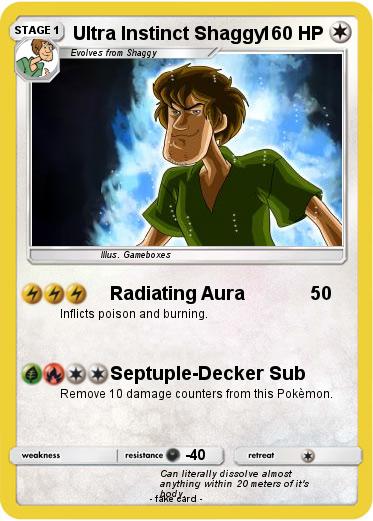 Pokemon Ultra Instinct Shaggy