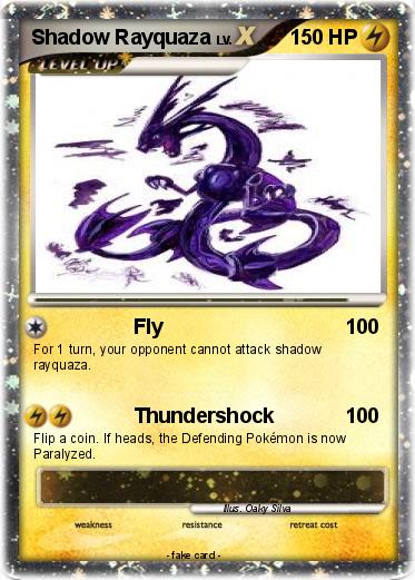Pokemon Shadow Rayquaza