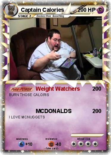 Pokemon Captain Calories