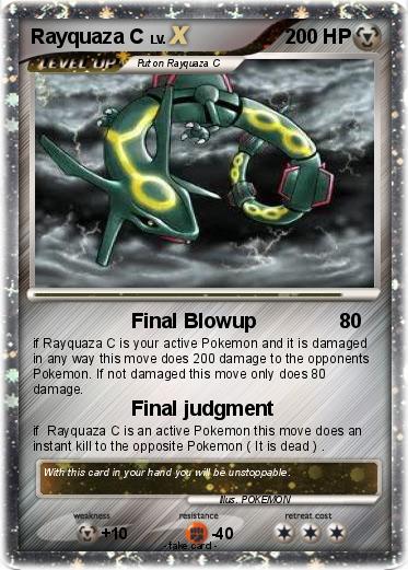 Pokemon Rayquaza C