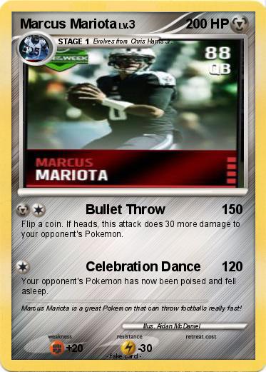 Pokemon Marcus Mariota
