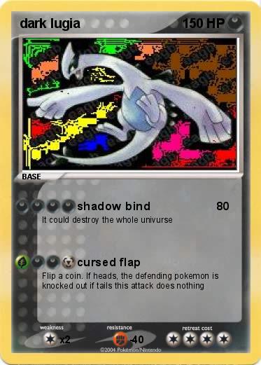 Pokemon dark lugia