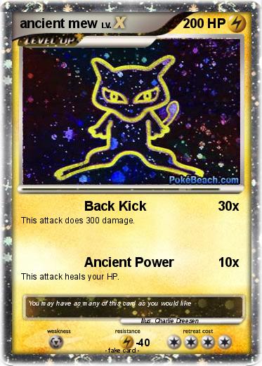 Pokemon ancient mew